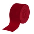 thumbnail image 1 of Velvet Ribbon Gift Wrapping 2 Inch x 5 Yard Red Single Face Velvet Ribbon Roll for DIY Bouquets Wedding, 1 of 5