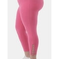 thumbnail image 3 of Terra & Sky Women's Plus Size Capri Ladder Legging, Sizes 0X-5X, 3 of 5