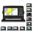 thumbnail image 4 of Satellite GPS Navigator, GPS Chart Plotter Intelligent Broadcast  BDS GPS Positioning 50000 Waypoints with GNSS Antenna for Boat, 4 of 8