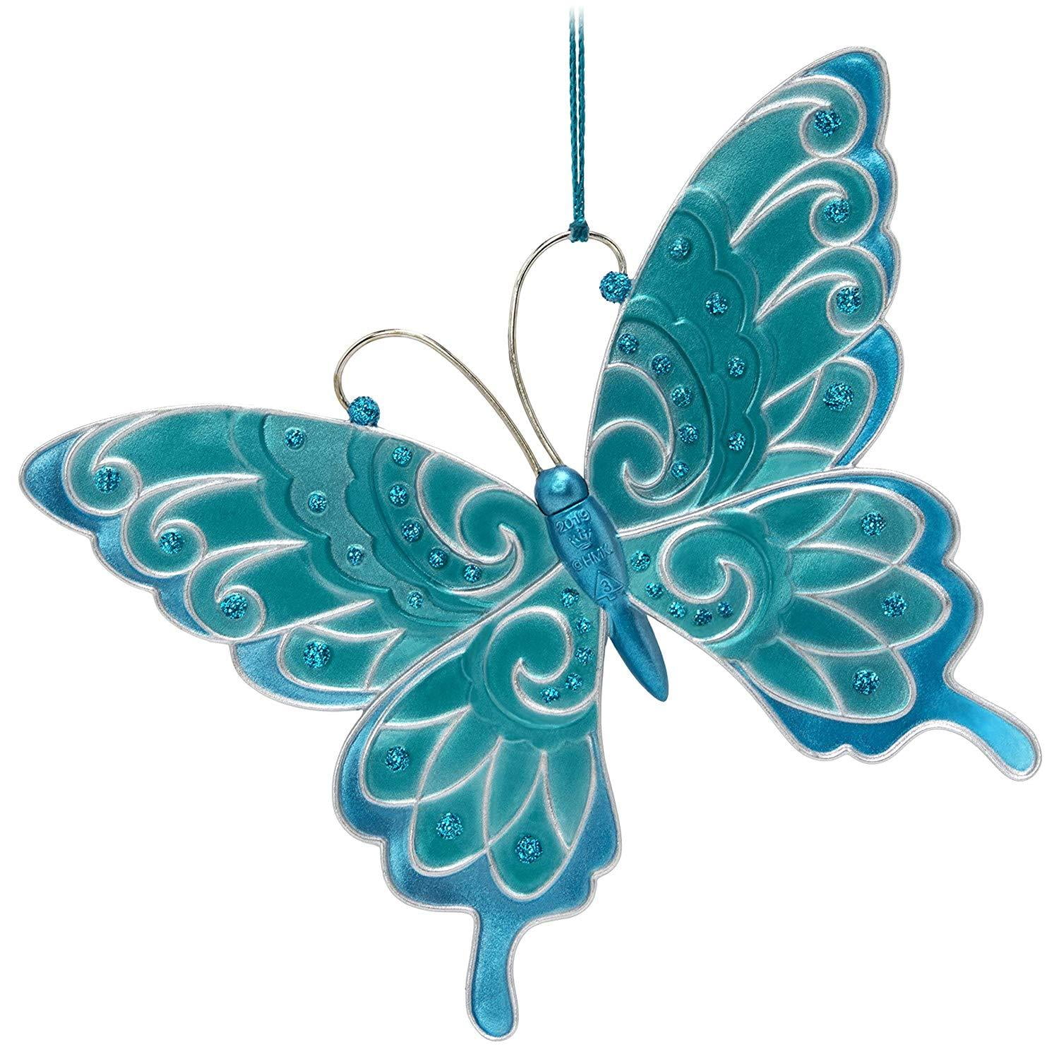 Hallmark Keepsake 2019 Brilliant Butterfly Christmas Ornament New Box