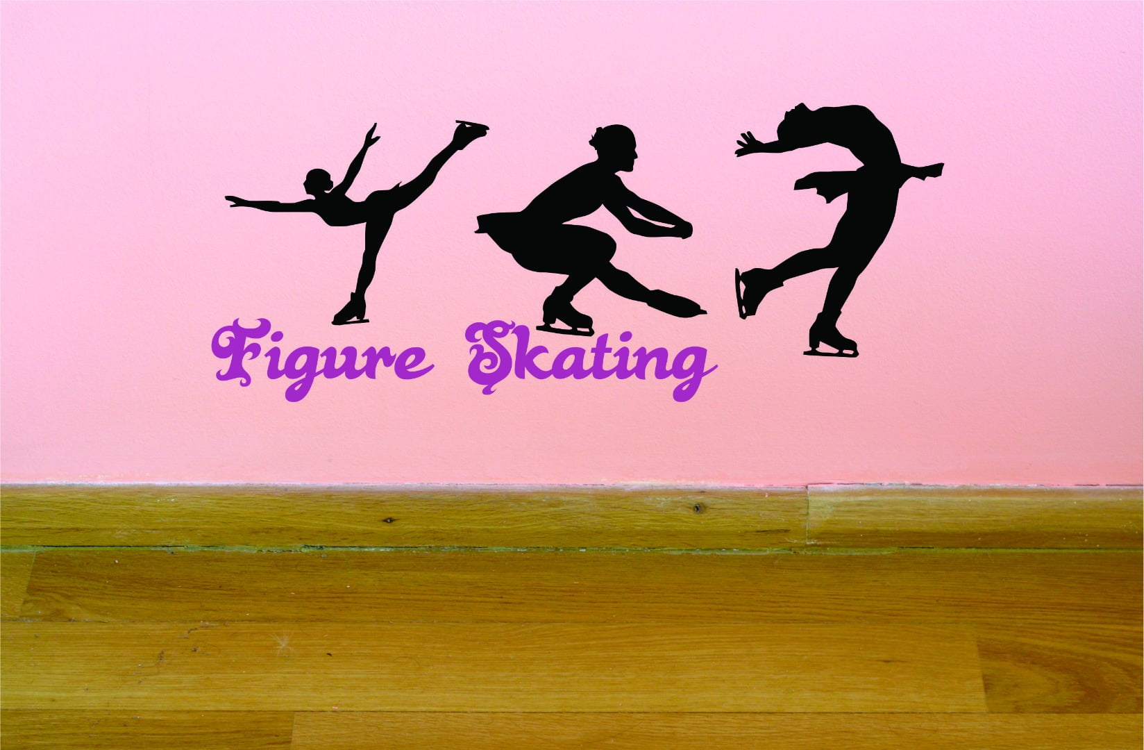 Custom Decals Pro Skater World Professional Figure Ice Skating  Championships Quote 10x20 