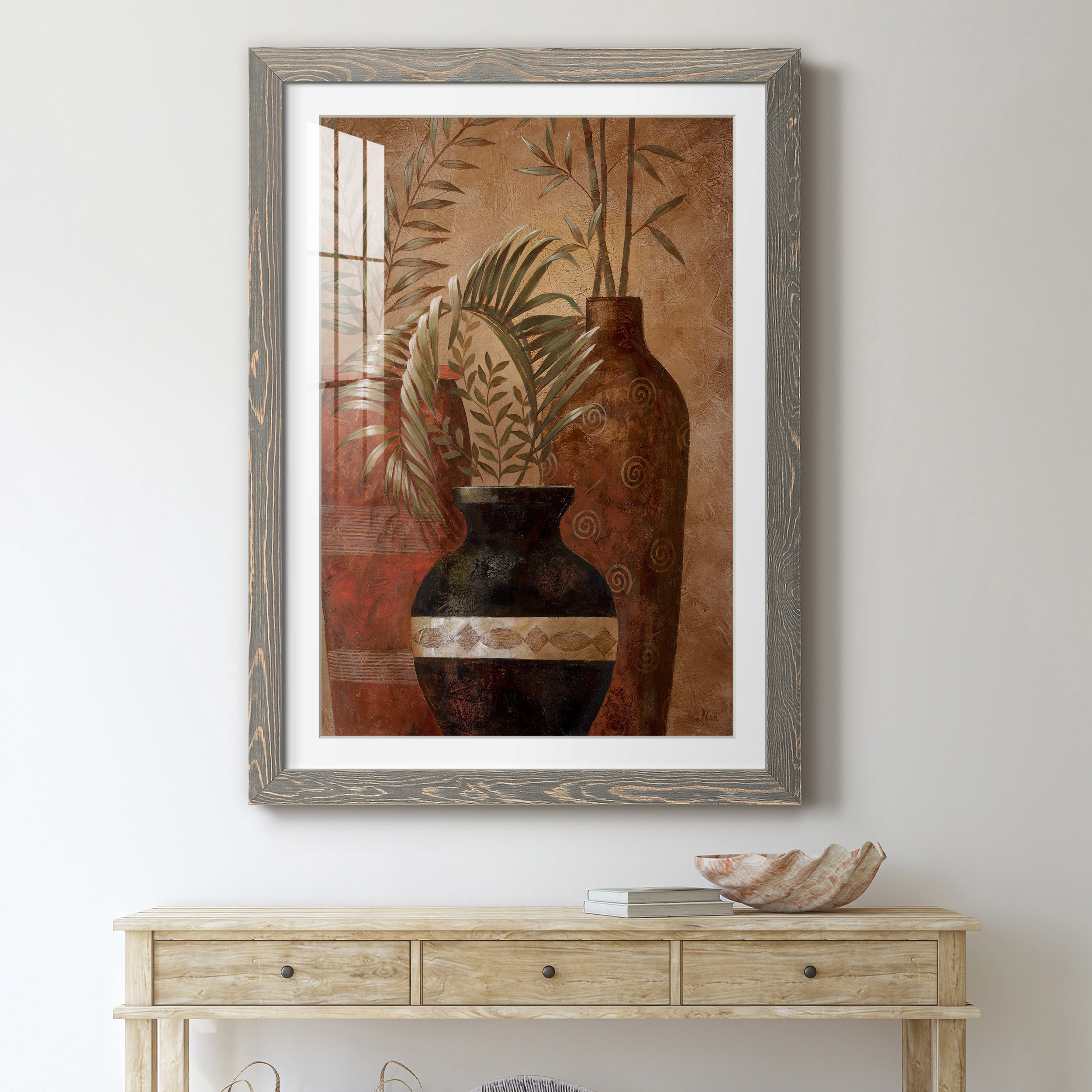 Exotic Vacation II - Premium Framed Print - Distressed Barnwood Frame - Ready to Hang
