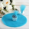 BalsaCircle 25 Pieces 12" Tulle Circles Wedding Party Baby Shower FAVORS Turquoise