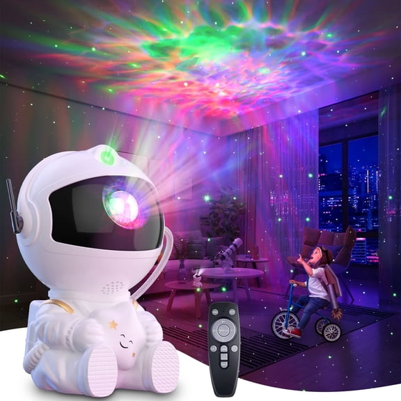 Ejoyoyin Astronaut Galaxy Projector - Stunning Starry Night Light with Timer and Remote for Bedroom, Kids & Adults,Ideal Room Decor and Gift for Various Occasions