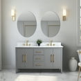 thumbnail image 4 of Vanity Art 60” Double Sink Bathroom Vanity Cabinet with Engineered Marble Countertop, 4 of 9