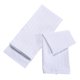 thumbnail image 1 of 1 par 100% algodón suave color sólido funda de almohada individual funda de almohada blanca - talla S Blanco- Talla S Sunnimix Funda de almohada de algodón, 1 of 5