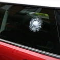 thumbnail image 7 of SPRING PARK Funny 3D Golf Ball Hit Window Crack Car Windshield Decals Sticker Decoration, 7 of 7