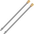 thumbnail image 4 of Pack of 2 High Pressure Washer Extension, Cleaning Tools Replacement Lance for High Pressure Washer, Gun, Cleaning Machine with 1/4 Quick Connection, 4 of 5