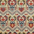 thumbnail image 1 of Ahgly Company Indoor Square Abstract Red Brown Abstract Area Rugs, 4' Square, 1 of 6