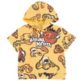 thumbnail image 4 of Disney Lion King Simba Timon Pumbaa Waffle Knit Pullover Hoodie and Shorts Newborn to Toddler, 4 of 5