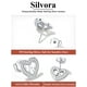 thumbnail image 5 of Pendientes de Corazón de Plata Esterlina Silvora con Letra Y, 5 of 8