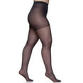 thumbnail image 5 of Women's Berkshire 4417 Plus Size Silky Sheer Support Pantyhose (Utopia Q Petite), 5 of 6
