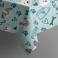 thumbnail image 2 of Cute Beagle Bulldog Rottweiler Dachshund Rectangle Tablecloth 60"x120",Waterproof Polyester Rectangle Table Cloth, Wipeable Spillproof Polyester Tablecloth for Dining, Camping, Indoor and Outdoor, 2 of 5