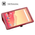 thumbnail image 4 of Labanema Vankyo MatrixPad S20 10 inch Tablet /Yuntab D107 Case, PU Leather Folio Stand Protective Case, Cover for Vankyo MatrixPad S20 10 inch Tablet /Yuntab D107 (Red), 4 of 7