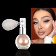 thumbnail image 3 of Glitter Body Makeup Powder, Light Texture, Even Spray, Shiny Skin Highlighter Powder for Shoulders, Arms and Legs, Champagne Color, 3 of 4