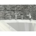 thumbnail image 2 of Moen Ts21102 Weymouth Deck Mounted Roman Tub Filler Trim - Gold, 2 of 2