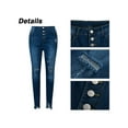 thumbnail image 3 of Gvmfive Women Skinny Jeans Ripped Stretch Denim Pants, 3 of 6