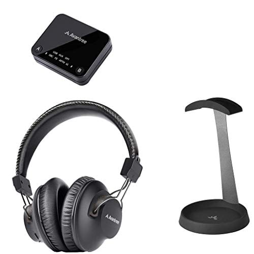 HT4189 Bluetooth Wireless Headphones Set for TV Watching No Delay, 