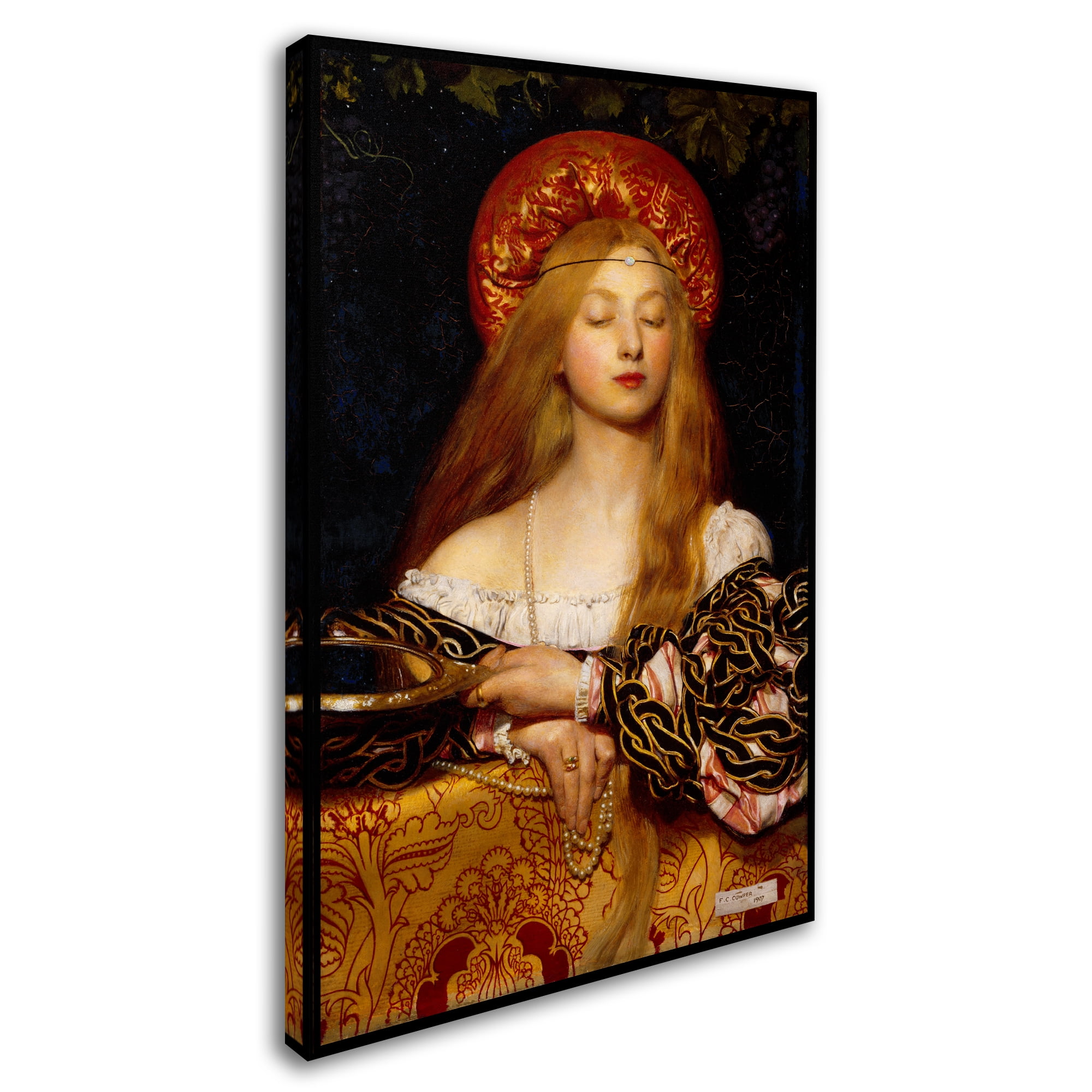 Trademark Fine Art 'Cowper Vanity 197' Canvas Art by Vintage Lavoie