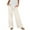 Beige, variant on Womens Baggy Pants, Comdrip Women's Soft Stretch Elastic Waist Pull-on Long Trousers Lounge Trousers with Pockets Casual Pants for Women Beige L