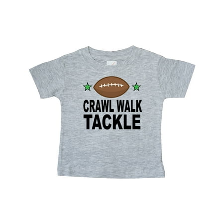 

Inktastic Football Crawl Walk Tackle Gift Baby Boy T-Shirt