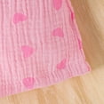 thumbnail image 4 of TOWED22 Infant Toddler Girl 2 Piece Cute Clothes Sets Sleeveless Tank Top and Shorts Lovely Outfits Baby Summer Clothing(Red,9-12 M), 4 of 6