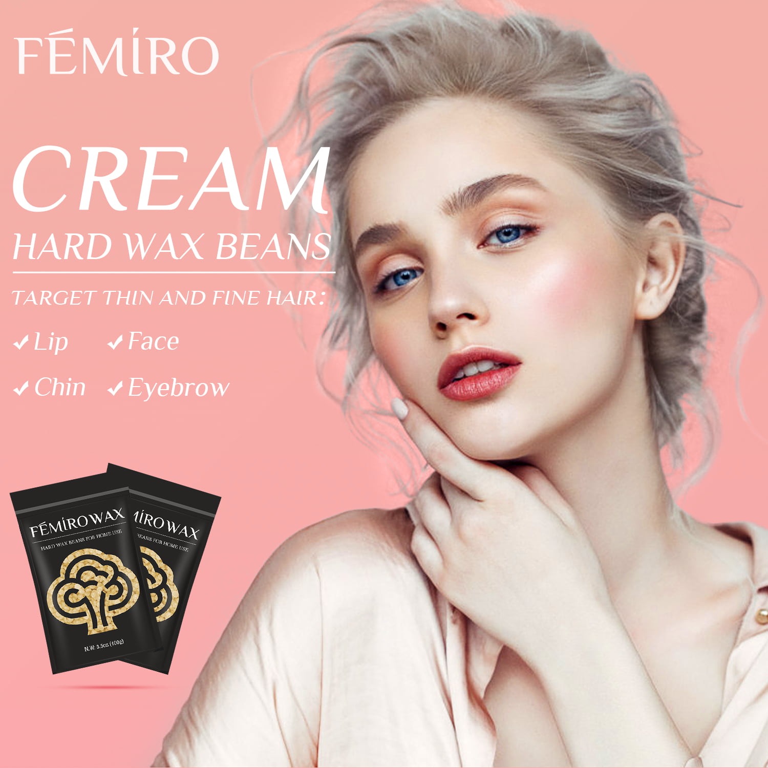 Wax Kit for Women Men, Hair Removal Waxing Kit with Hard Wax Beans for  Coarse Hair Bikini Eyebrow, Cream White Wax Beads Refills for Wax Warmer -  Yahoo Shopping