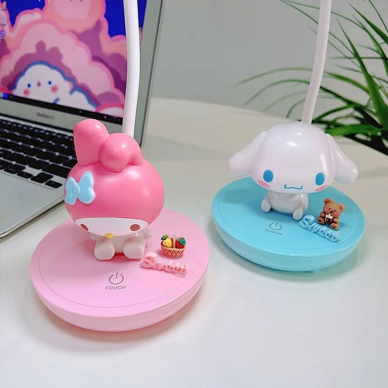 Kawaii Sanrio Led Night Light Hello Kitty My Melody Cinnamoroll