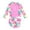 Multicolour, variant on lnmuld Girls 2 Piece Long Sleeve Zip Up Swimsuit with Floral Print & High Waist Bottom Color:Multicolour,Size:3-4 Years