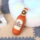 thumbnail image 4 of Juguete para masticar perro Forma de botella de vodka de whisky | Peluche relleno chillón | Ayuda duradera para la dentición de mascotas que produce sonido y rechinar dientes | Regalo interactivo, 4 of 7