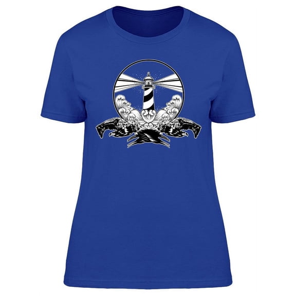 Lighthouse Icon T-Shirt Women -Image by Shutterstock, Female XX-Large