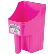 Little Giant Heavy Duty Plastic Hot Pink 3-Quart Stackable Feed Scoop