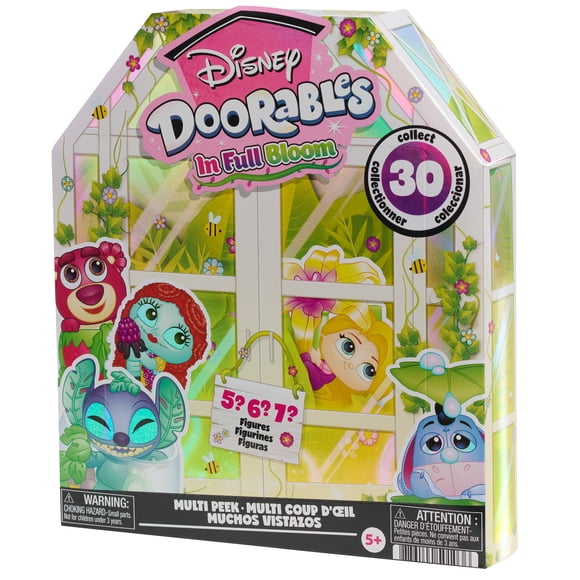 Disney Doorables In Full Bloom Multi Peek Series 15 - Mystery Floral Themed Mini Figures for Collectors, Fans & Kids