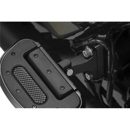 Kuryakyn 8895 Non-Pivot Splined Peg Adapter for Harley-Davidson Models - Black