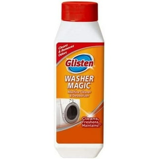 Glisten Washer Magic Washing Machine Cleaner and Deodorizer, 4 Bottles