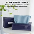 thumbnail image 5 of Cleaning Towels Disposable Dish Cloths Nonstick Fiber Reusable Handy Wipes House Kitchen Cleaning Cloth Wiping Rags Placemats Absorbent Dry Quickly, A Box of 20 Pcs, 5 of 9