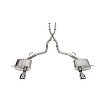 Corsa 2011-2025 Dodge Durango Xtreme 2.5in Cat-Back Dual Rear Exit w/ Single 4.5in Polished Tips