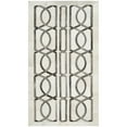 thumbnail image 5 of SAFAVIEH Studio Leather Sheeva Geometric Area Rug, Ivory/Grey, 4' x 6', 5 of 7
