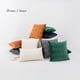 thumbnail image 5 of Funda de almohada arrugada de terciopelo holandés, cojín de cabecera para sofá de casa de estilo nórdico simple, almohada para la cintura de 30*50cm sin núcleo Aiqu primavera azul Sailing Electrónica, 5 of 6