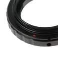 thumbnail image 3 of T2-EF T-Mount Lens A EF-S Adaptador De Montaje De Cámara Para DSLR SLR 10D 40D 60D 7D 550D 5DII Sunnimix Adaptador de anillo de montaje de lentes, 3 of 8
