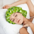 thumbnail image 5 of St Patrick's Day Green Silk Bonnet for Sleeping Women/Men, Adjustable Elastic Satin Bonnet Bonnet for Sleeping, Soft Similar Silk Curly Hair Bonnet for Sleeping, 5 of 7