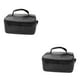 thumbnail image 1 of Billuyoard Negro Manténgase preparado para cualquier ocasión con una lonchera aislada Bolsa térmica para refrigerador portátil Negro espacioso Negro 30×20×10cm 2Conjunto, 1 of 6