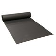 Rubber Flooring Rolls 6mm x 4ft Wide x 3ft Long Roll Black Rubber
