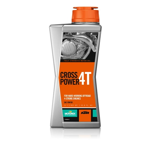 KTM/Motorex Cross Power 4T 10W/50 (1.0L) - U6920022