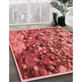 thumbnail image 3 of Ahgly Company Machine Washable Indoor Rectangle Transitional Red Area Rugs, 3' x 5', 3 of 7