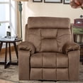 thumbnail image 3 of PAPROOS Oversized Electric Massage Lift Chair, Large Power Lift Recliner with Heat Therapy, Fabric Reclining Sofa with Remote, Hidden Cup Holder and Side Pocket for Elderly Seniors, Antique Brown, 3 of 12