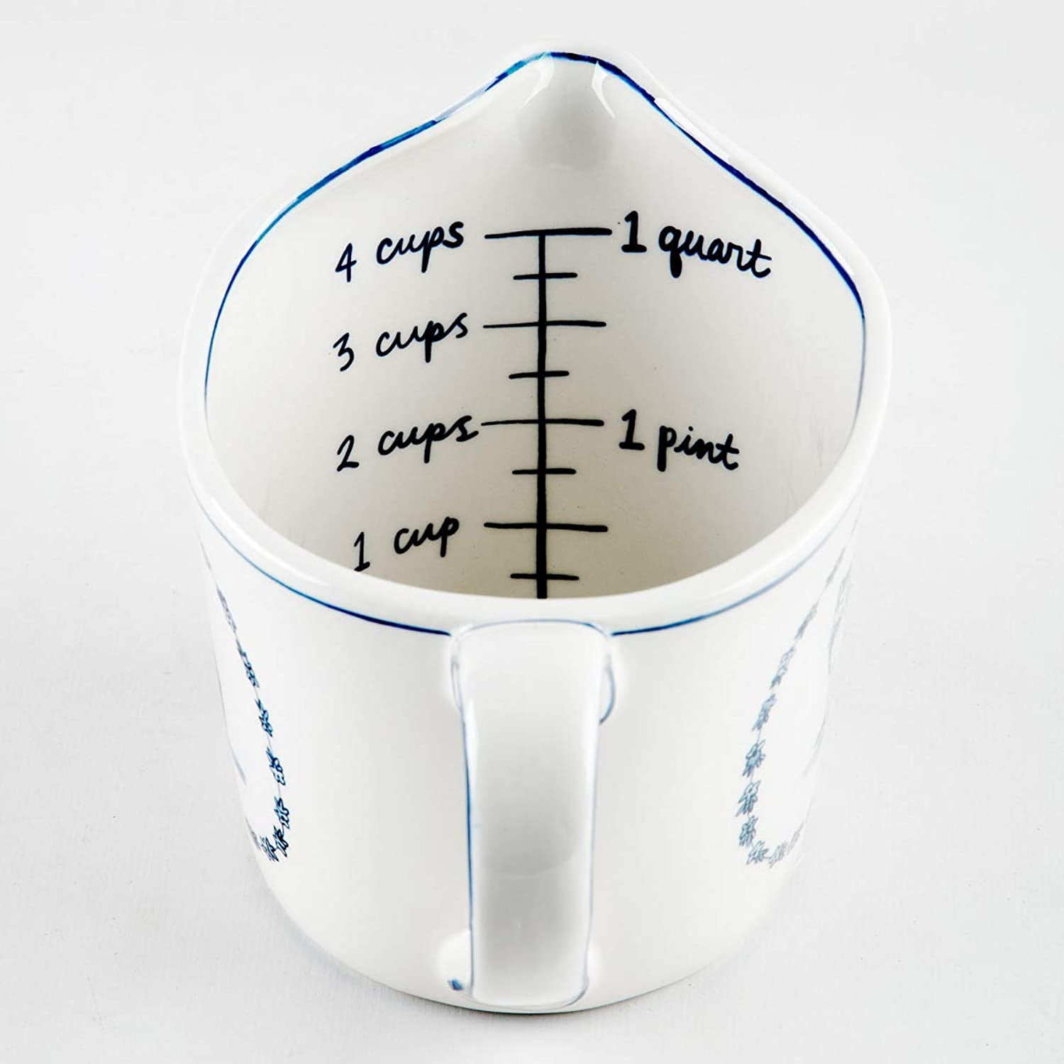 Home Essentials 61581 Molly Hatch Vintage Farm Sheep Design 32 Oz Measuring Cup 5 Inch High Walmart Com Walmart Com