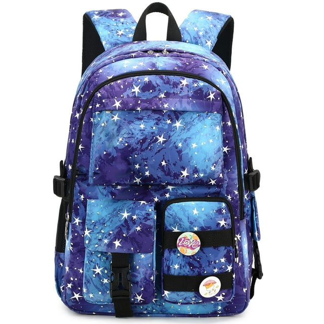 Lightweight Student Backpack Functional Pockets Large Capacity Girls School Bag