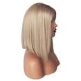 thumbnail image 3 of Teissuly Wigs Short Straight Synthetic Hair Full Wigs for Women Natural Looking Heat Resi, 3 of 7