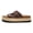Brown, variant on Women's Platform Cork Sandals: Trendy Braided Strap & Matte Suede Double Buckle Slide Sandals, Comfortable Chunky Arch Support Beach Shoes, Lightweight Non-Slip Outdoor Mules, Tan